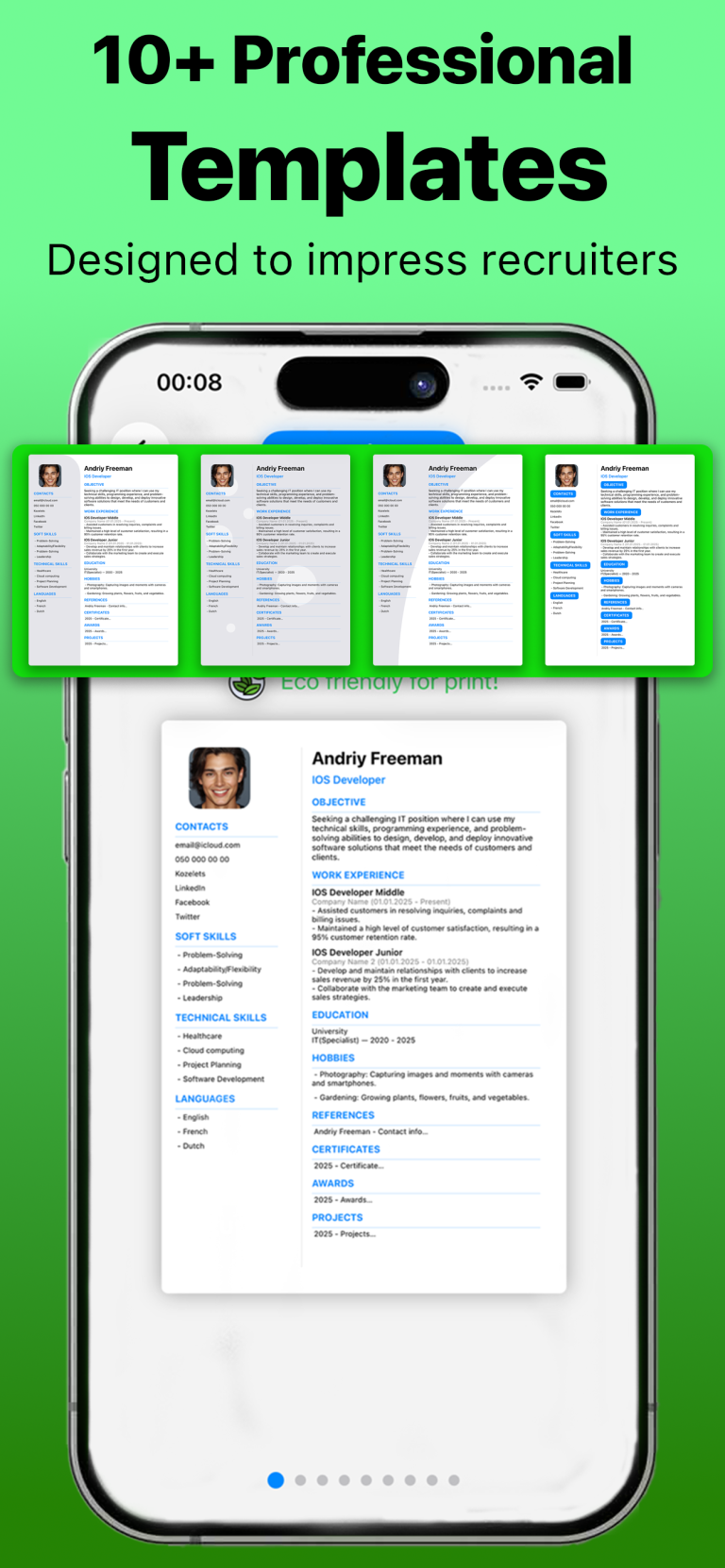 Home Make Resume on App Store